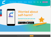 calm harm for mobile devices homepage