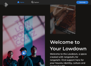 the lowdown homepage